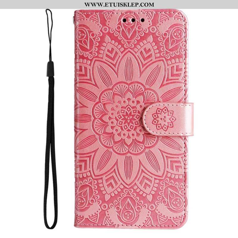 Etui Folio do Samsung Galaxy S23 5G Mandala Sun Ze Smyczą